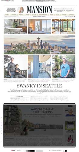 tearsheet for seattle house photography